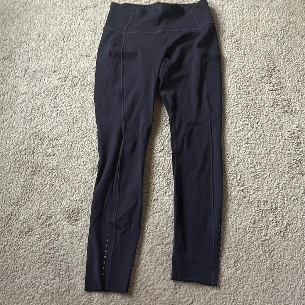 Dark purple lululemon fast and free